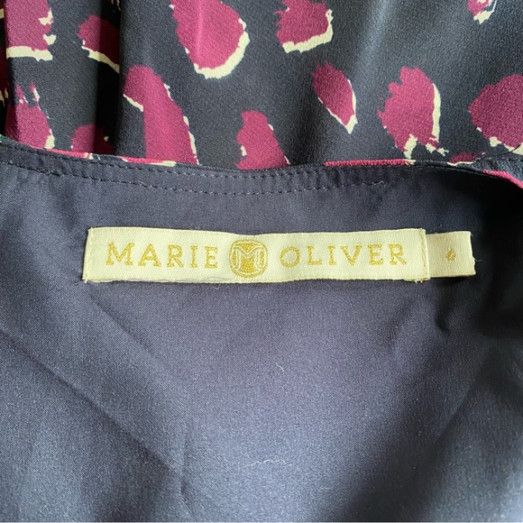 MARIE OLIVER Tessa Tiered Dress Sz 6 - Picture 6 of 6